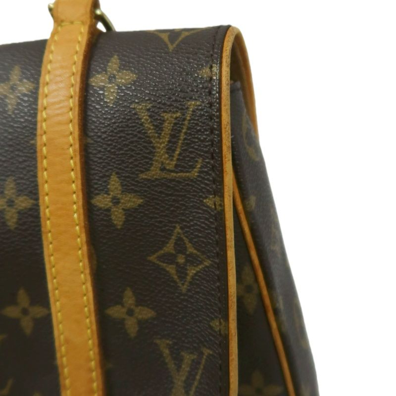 LOUIS VUITTON Marelle Sac a Dos Monogram Handbag, Brown. LV Monogram PVC Backpack.