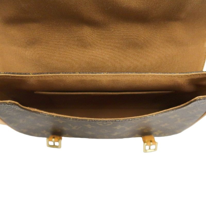 LOUIS VUITTON Marelle Sac a Dos Monogram Handbag, Brown. LV Monogram PVC Backpack.
