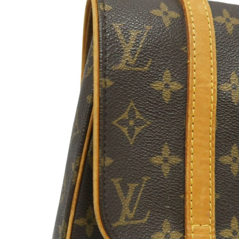 LOUIS VUITTON Marelle Sac a Dos Monogram Handbag, Brown. LV Monogram PVC Backpack.