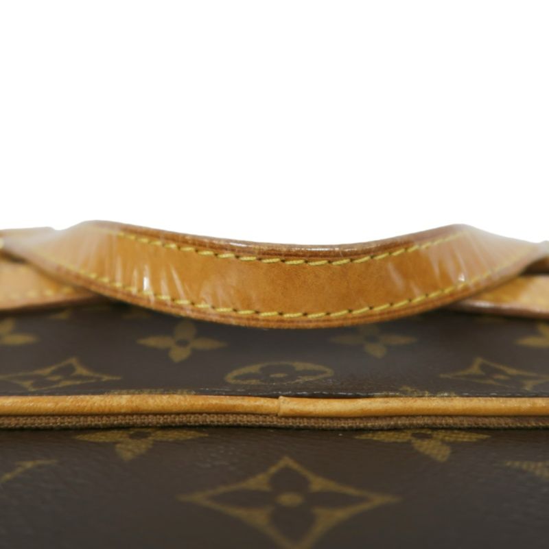 LOUIS VUITTON Marelle Sac a Dos Monogram Handbag, Brown. LV Monogram PVC Backpack.