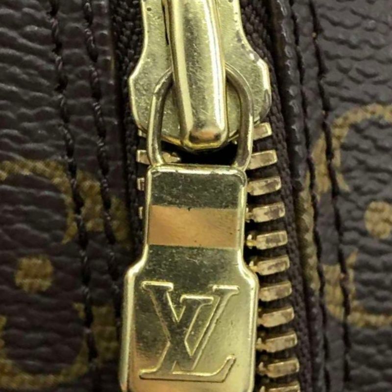 LOUIS VUITTON Monogram Brown Pochette Gange Crossbody Chest Bag