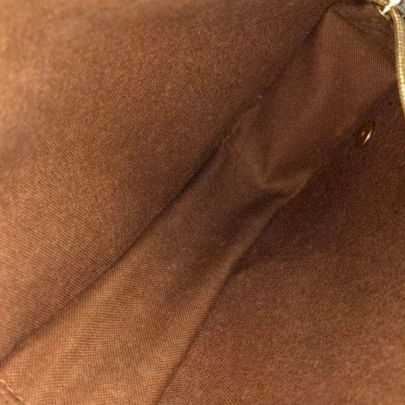 LOUIS VUITTON Monogram Brown Pochette Gange Crossbody Chest Bag