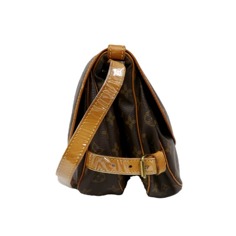 LOUIS VUITTON Soufflot 30 (Nicknamed "Gemini 30"), Monogram Coated Canvas, Shoulder & Crossbody Bag, Brown
