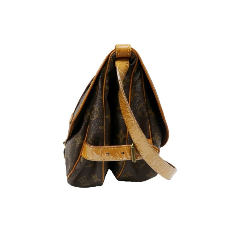 LOUIS VUITTON Soufflot 30 (Nicknamed "Gemini 30"), Monogram Coated Canvas, Shoulder & Crossbody Bag, Brown