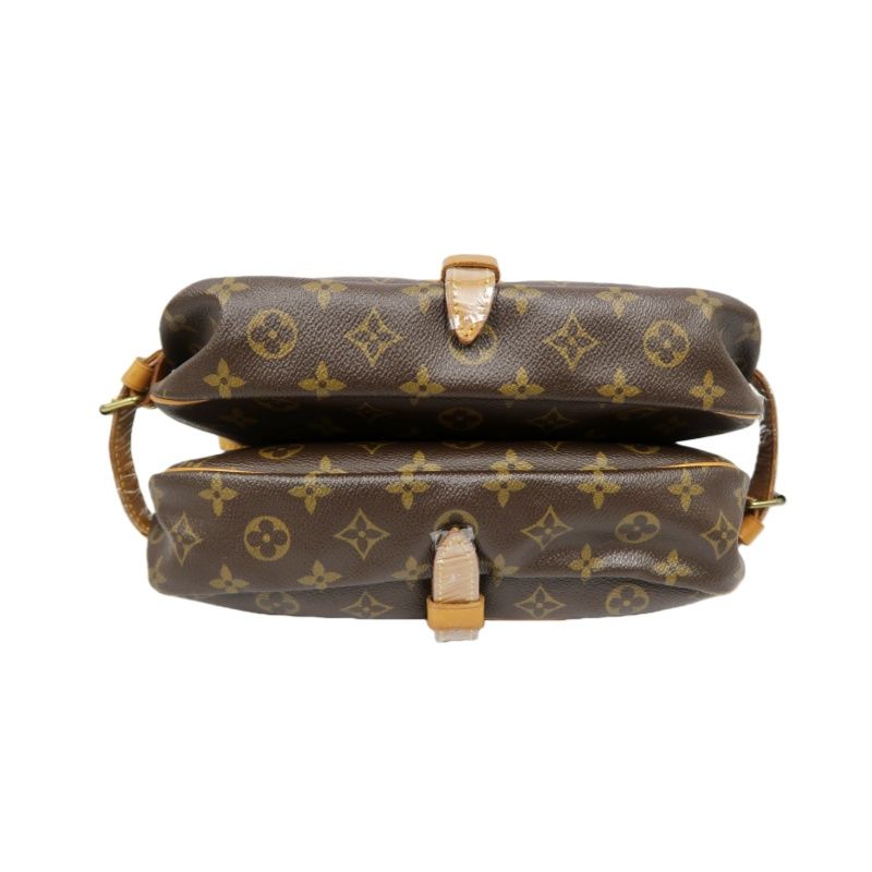 LOUIS VUITTON Soufflot 30 (Nicknamed "Gemini 30"), Monogram Coated Canvas, Shoulder & Crossbody Bag, Brown