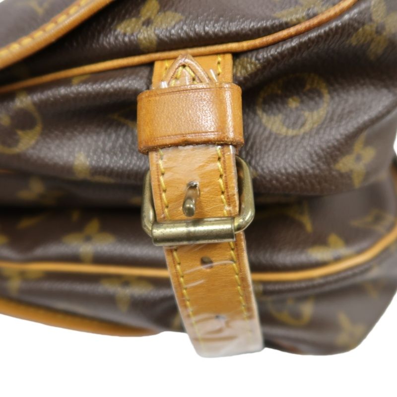 LOUIS VUITTON Soufflot 30 (Nicknamed "Gemini 30"), Monogram Coated Canvas, Shoulder & Crossbody Bag, Brown