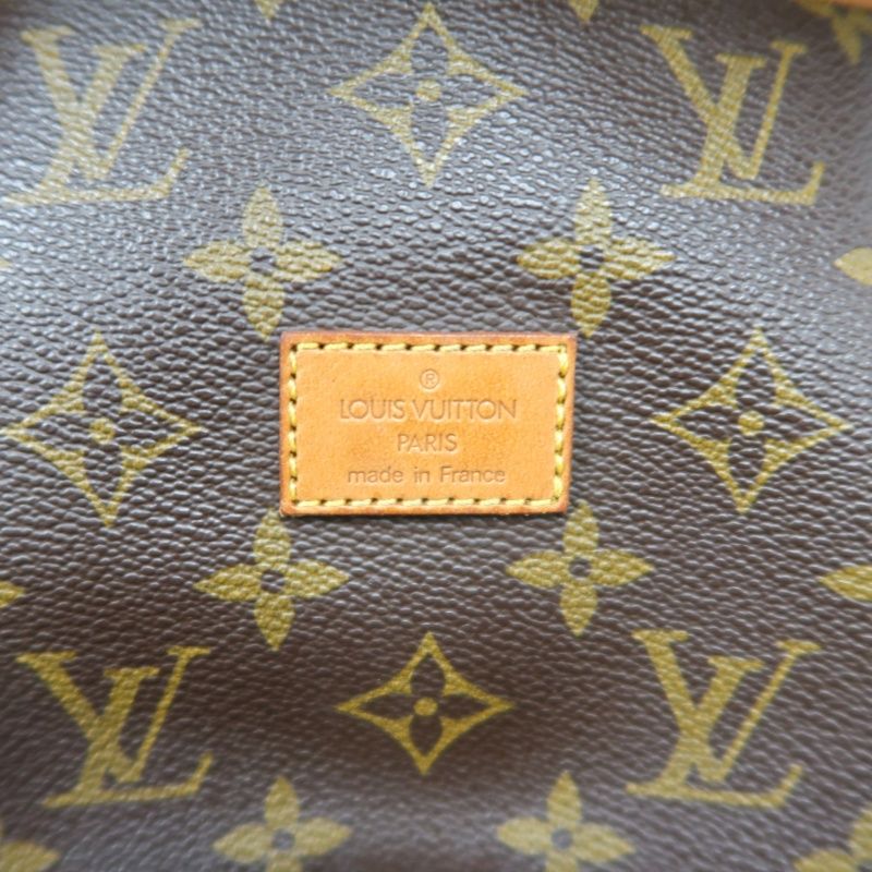 LOUIS VUITTON Soufflot 30 (Nicknamed "Gemini 30"), Monogram Coated Canvas, Shoulder & Crossbody Bag, Brown