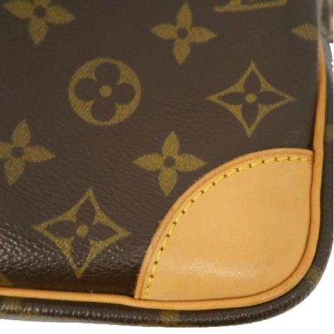 LOUIS VUITTON Monogram Nile Shoulder Bag, Brown, PVC-Coated Canvas