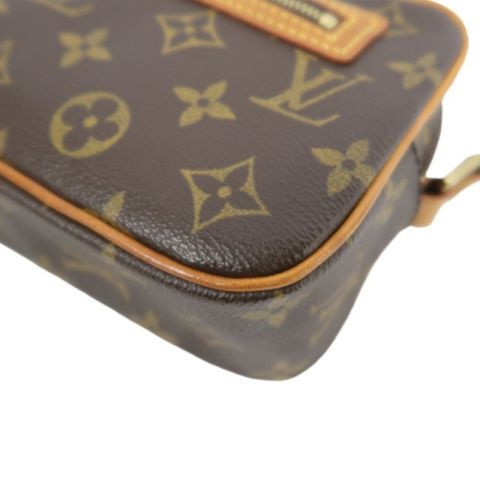 LOUIS VUITTON Pochette City Monogram Brown Shoulder Bag - Coated Canvas