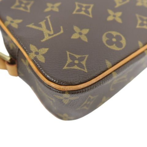 LOUIS VUITTON Pochette City Monogram Brown Shoulder Bag - Coated Canvas