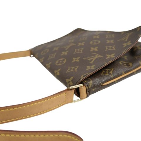 LOUIS VUITTON Musette Tango Short Monogram Canvas Shoulder Bag