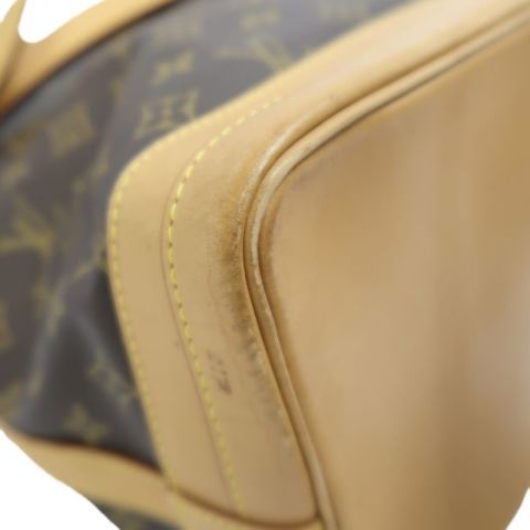 LOUIS VUITTON Noe  Shoulder Bag, Monogram Coated Canvas, Brown