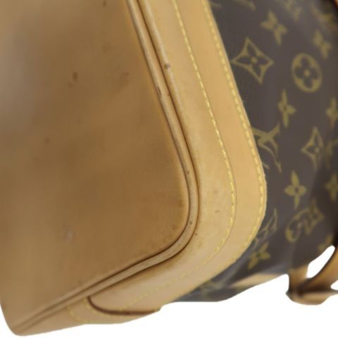 LOUIS VUITTON Noe  Shoulder Bag, Monogram Coated Canvas, Brown