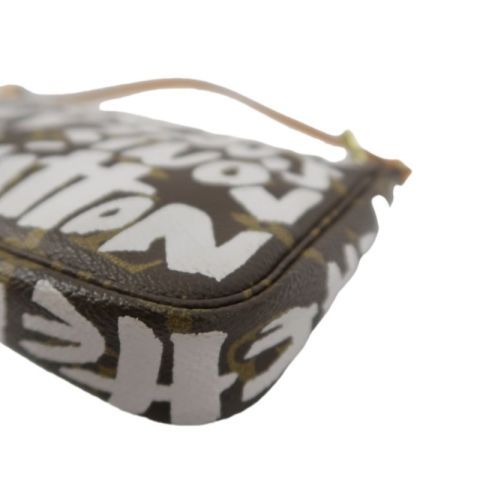 LOUIS VUITTON Pochette Accessoires Monogram Graffiti Handbag