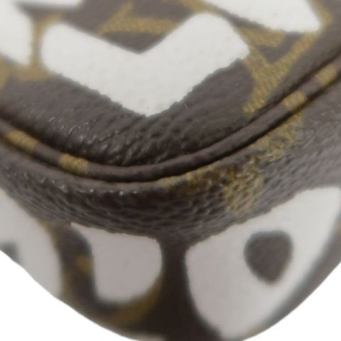 LOUIS VUITTON Pochette Accessoires Monogram Graffiti Handbag