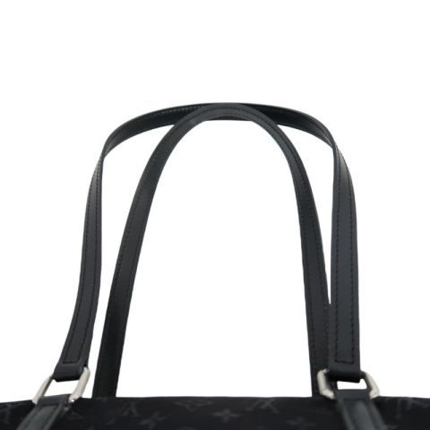 Louis Vuitton Little Papillon Monogram Canvas Satin Black Handbag (Shoulder Bag)