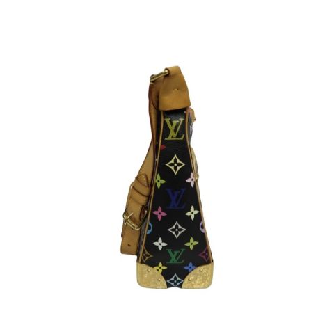 LOUIS VUITTON (LV) Multicolore Blois Black Shoulder Bag with Gold Hardware