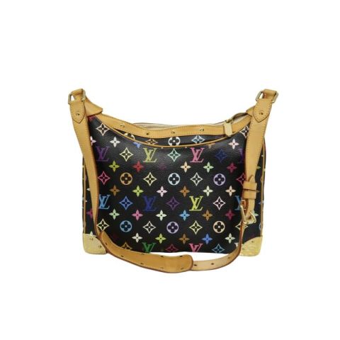 LOUIS VUITTON (LV) Multicolore Blois Black Shoulder Bag with Gold Hardware