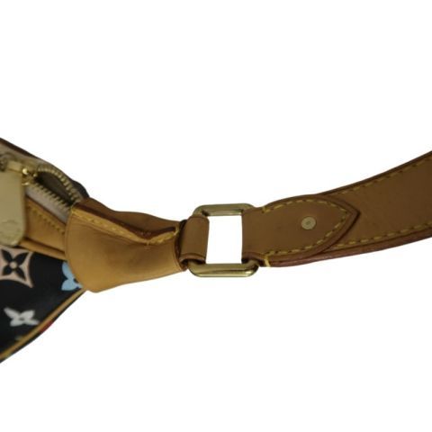LOUIS VUITTON (LV) Multicolore Blois Black Shoulder Bag with Gold Hardware