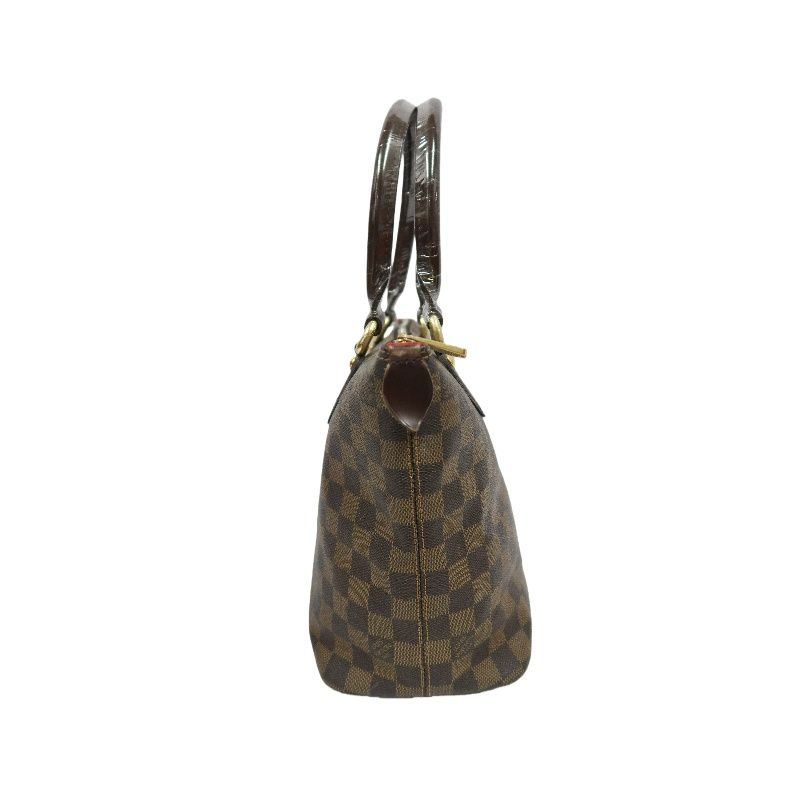 LOUIS VUITTON Sac Plat PM, Damier Coated Canvas, Tote & Shoulder Bag, Brown