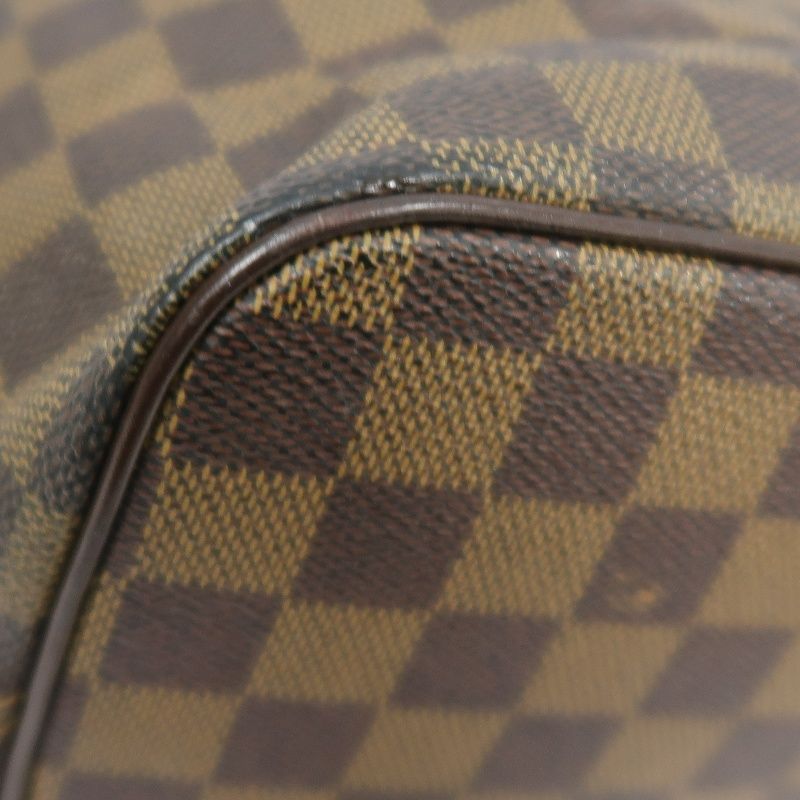 LOUIS VUITTON Sac Plat PM, Damier Coated Canvas, Tote & Shoulder Bag, Brown