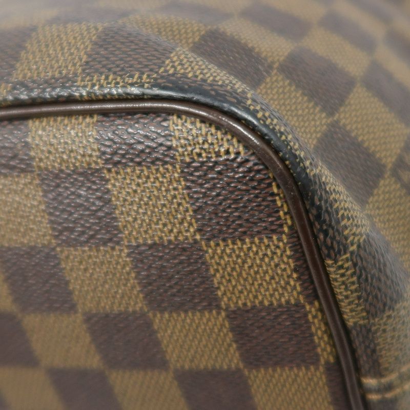 LOUIS VUITTON Sac Plat PM, Damier Coated Canvas, Tote & Shoulder Bag, Brown