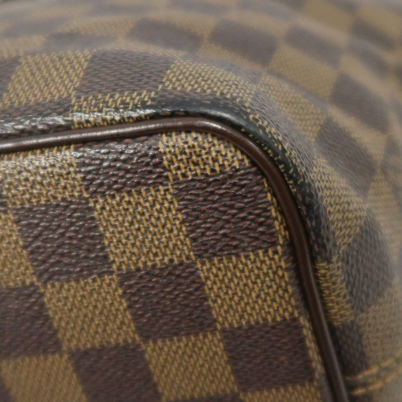 LOUIS VUITTON Sac Plat PM, Damier Coated Canvas, Tote & Shoulder Bag, Brown