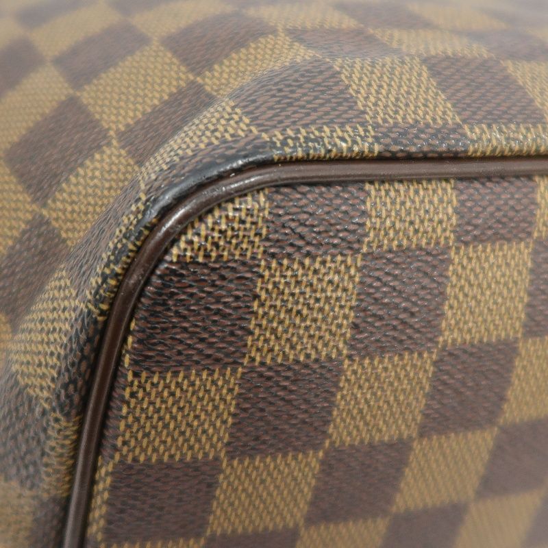 LOUIS VUITTON Sac Plat PM, Damier Coated Canvas, Tote & Shoulder Bag, Brown