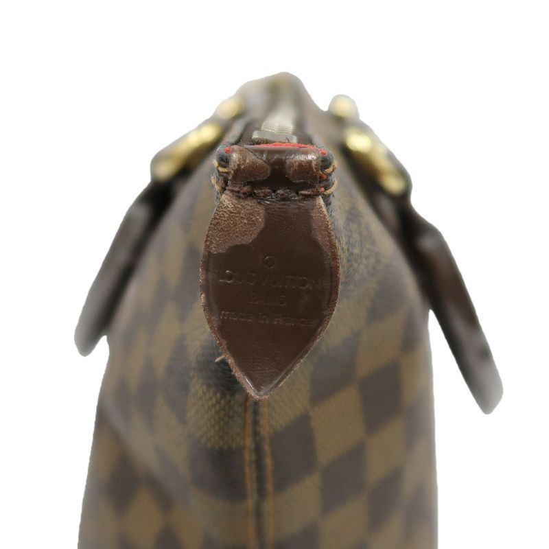 LOUIS VUITTON Sac Plat PM, Damier Coated Canvas, Tote & Shoulder Bag, Brown