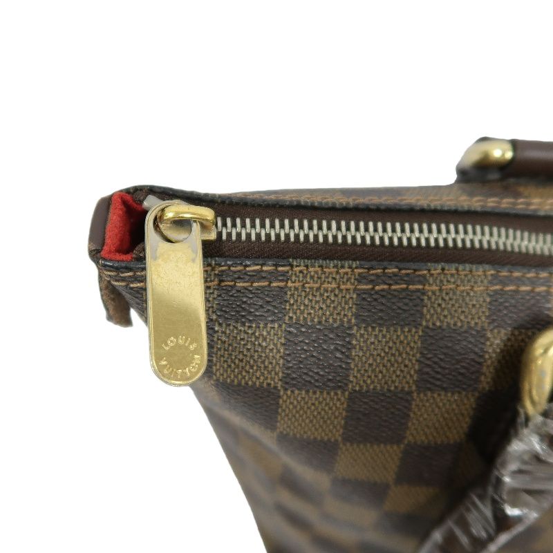 LOUIS VUITTON Sac Plat PM, Damier Coated Canvas, Tote & Shoulder Bag, Brown