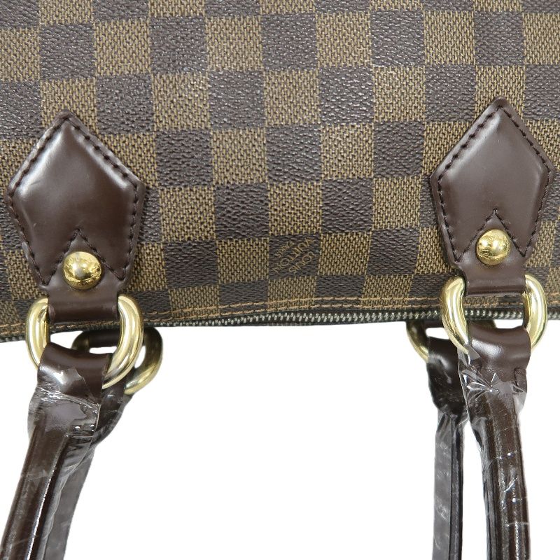 LOUIS VUITTON Sac Plat PM, Damier Coated Canvas, Tote & Shoulder Bag, Brown
