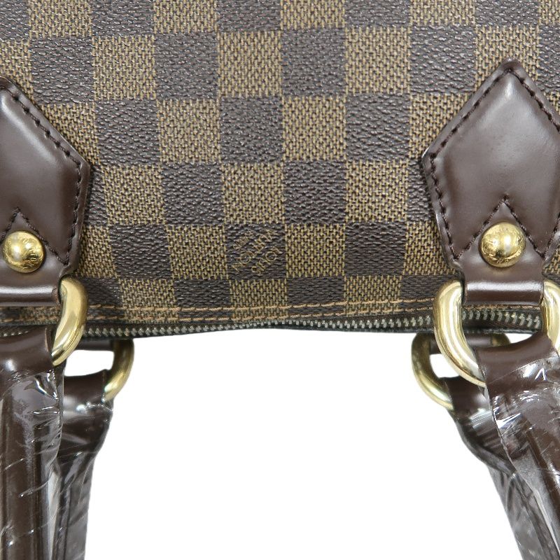 LOUIS VUITTON Sac Plat PM, Damier Coated Canvas, Tote & Shoulder Bag, Brown