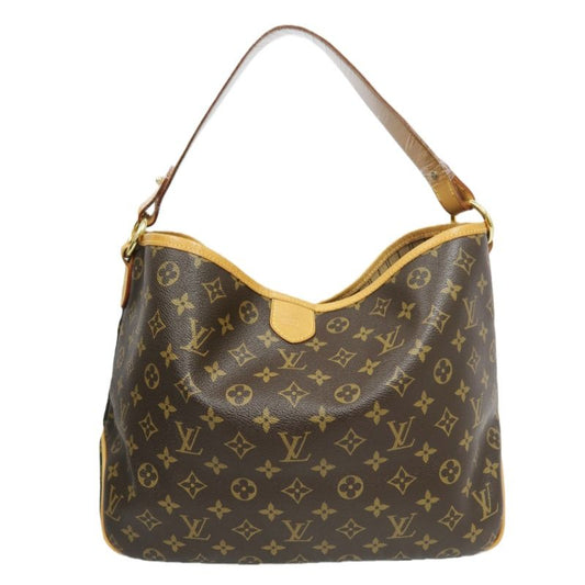 LOUIS VUITTON Delightful PM Monogram Tote Bag, Brown