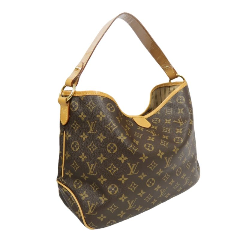 LOUIS VUITTON Delightful PM Monogram Tote Bag, Brown