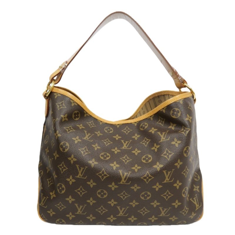 LOUIS VUITTON Delightful PM Monogram Tote Bag, Brown