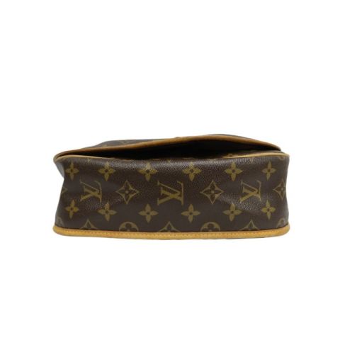 LOUIS VUITTON (LV) Monogram Menilmontant PM Brown Crossbody Bag