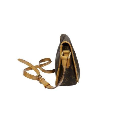 LOUIS VUITTON (LV) Monogram Menilmontant PM Brown Crossbody Bag