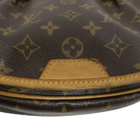 LOUIS VUITTON (LV) Monogram Menilmontant PM Brown Crossbody Bag
