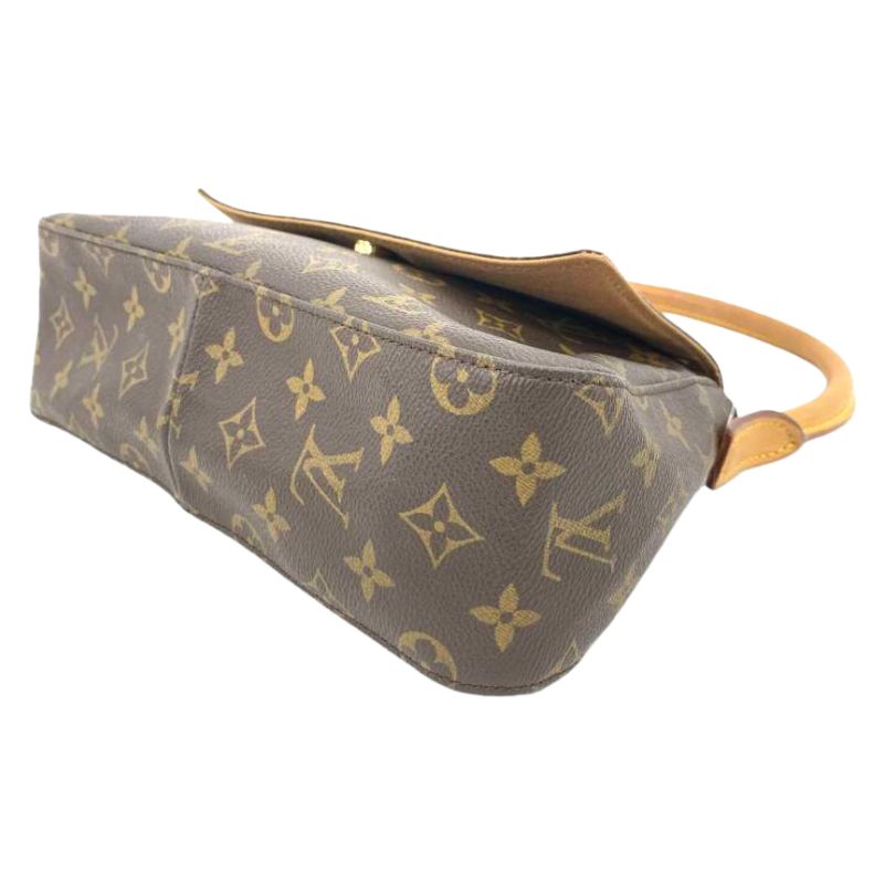 LOUIS VUITTON (LV) Monogram Mini Looping Brown Shoulder Bag