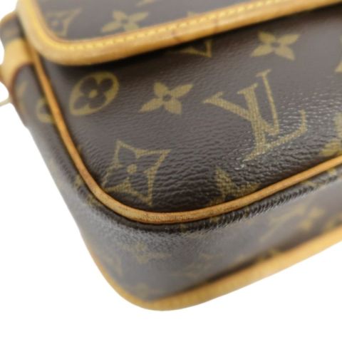 LOUIS VUITTON (LV) Monogram Sologne Brown Shoulder Crossbody Bag