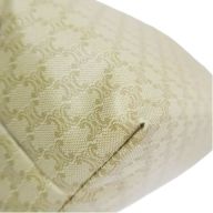 CELINE Monogram PVC Pouch (Handbag/Cosmetic Bag), Light Beige-Brown