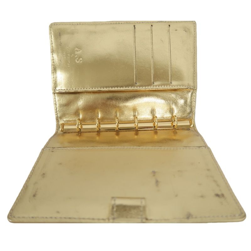 LOUIS VUITTON (LV) Miroir Agenda Gold Notebook with Dust Bag
