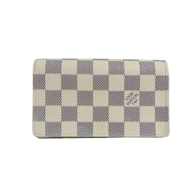 LOUIS VUITTON (LV) Damier Azur Portefeuille Tresor Card Case