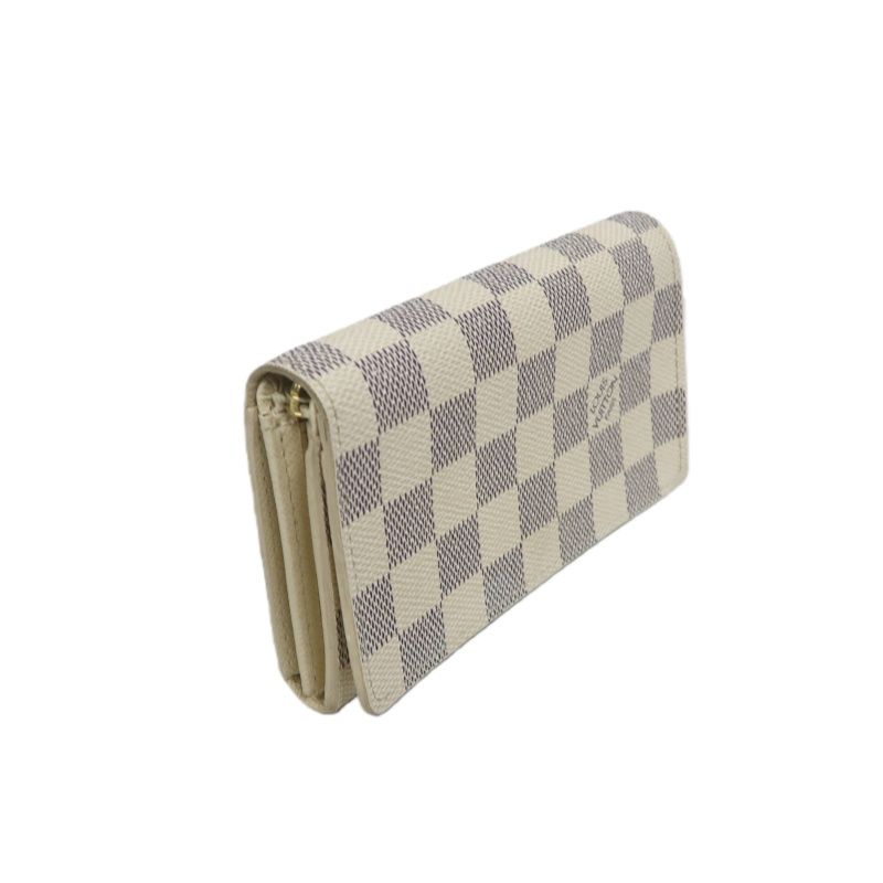 LOUIS VUITTON (LV) Damier Azur Portefeuille Tresor Card Case
