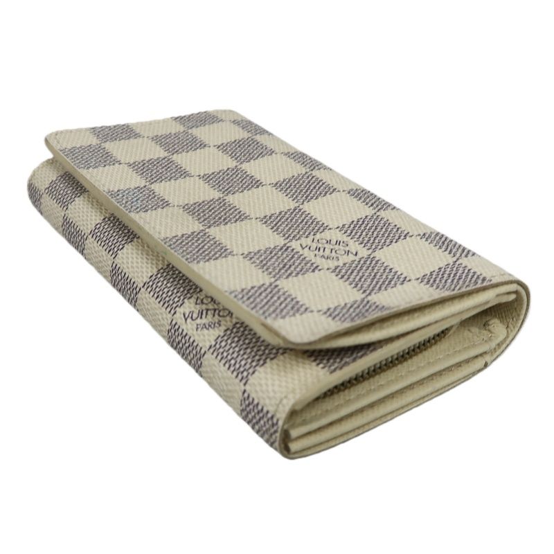 LOUIS VUITTON (LV) Damier Azur Portefeuille Tresor Card Case