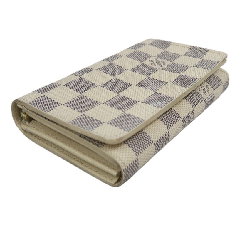LOUIS VUITTON (LV) Damier Azur Portefeuille Tresor Card Case