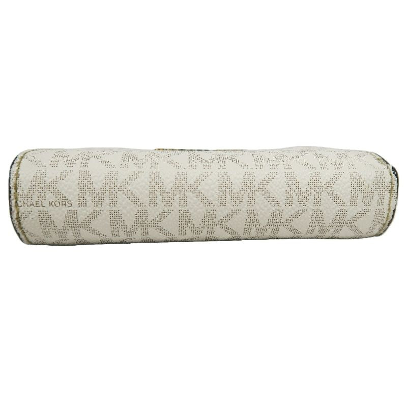 MICHAEL KORS Beige Signature PVC Wallet
