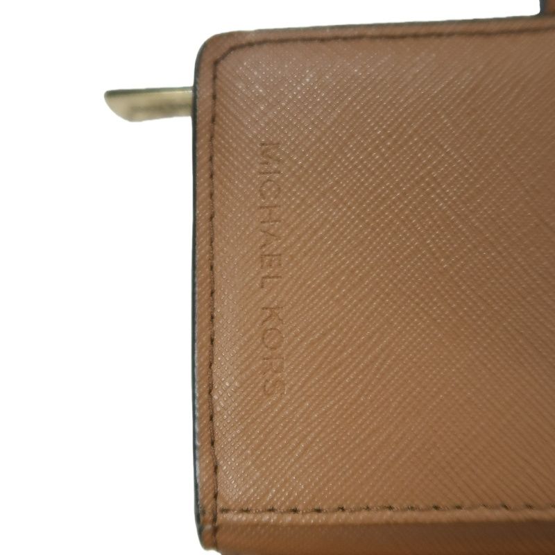 MICHAEL KORS Beige Signature PVC Wallet