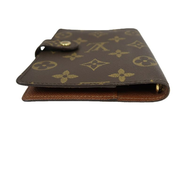 LOUIS VUITTON (LV) Agenda PM Monogram Notebook, Brown Coated Canvas