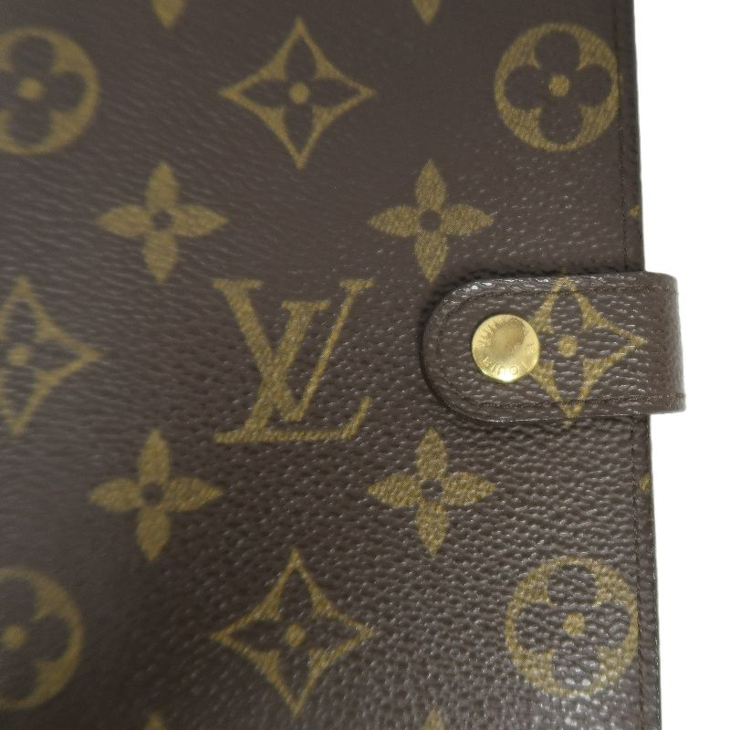 LOUIS VUITTON (LV) Agenda PM Monogram Notebook, Brown Coated Canvas